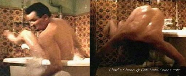 Charlie sheen naked
